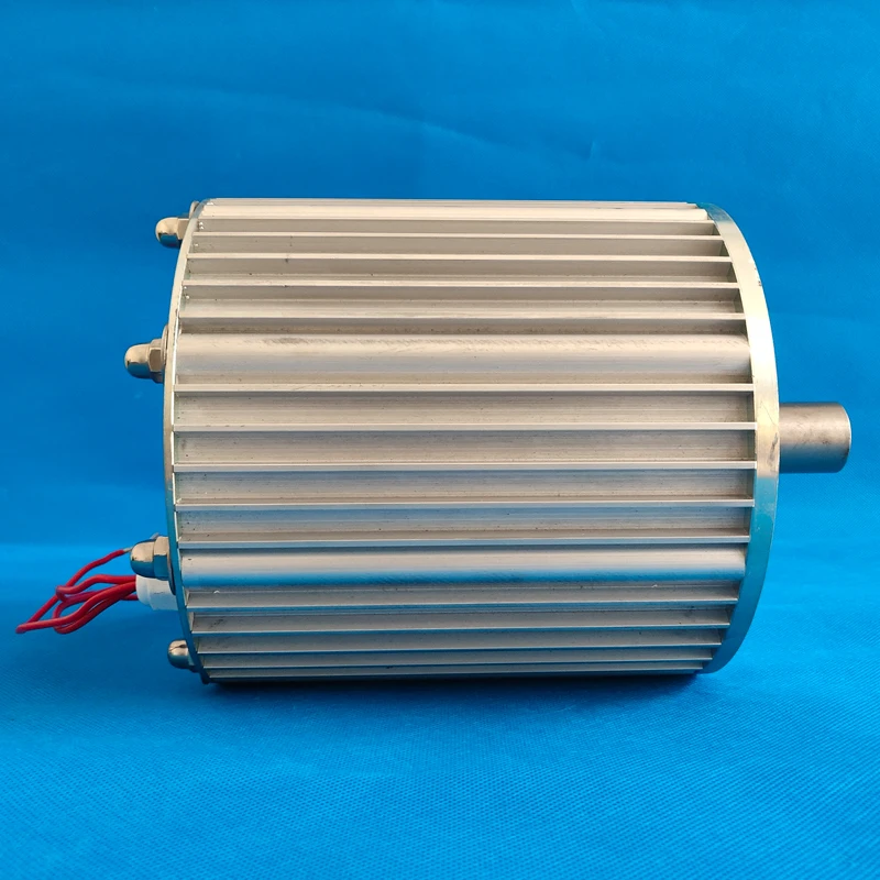 Low RPM Speed 24V 48V 96V 110V 120V 220V 380V Gearless Permanent Magnet Generator10KW 20KW AC Alternators For Wind water Turbine