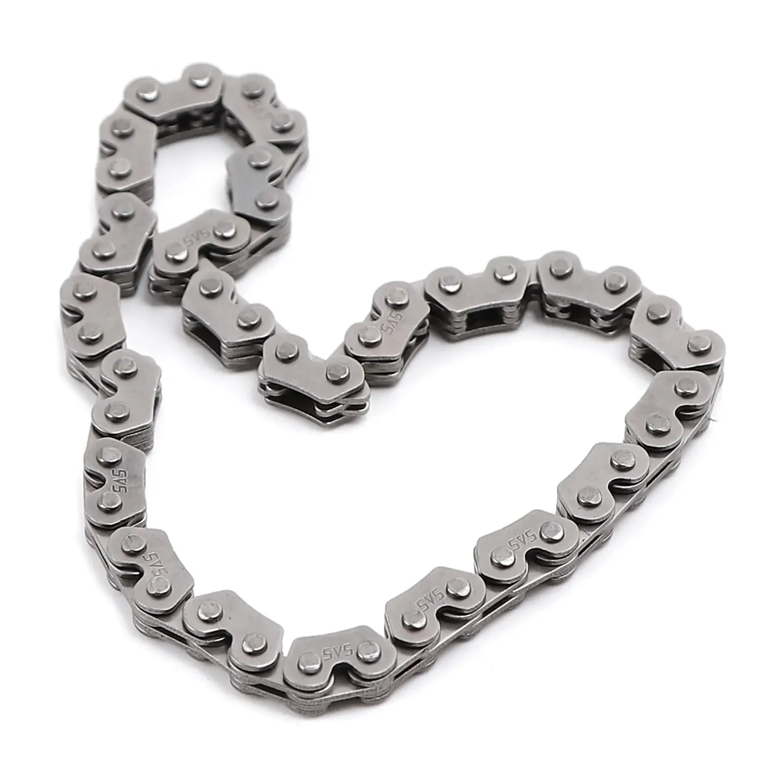 

GY6 150CC Engine Oil Pump Chain 44 Compatible with 152QMI 157QMJ Engine Scooter MOpeds ATV Go Kart Durable 22-Link Oil Pump