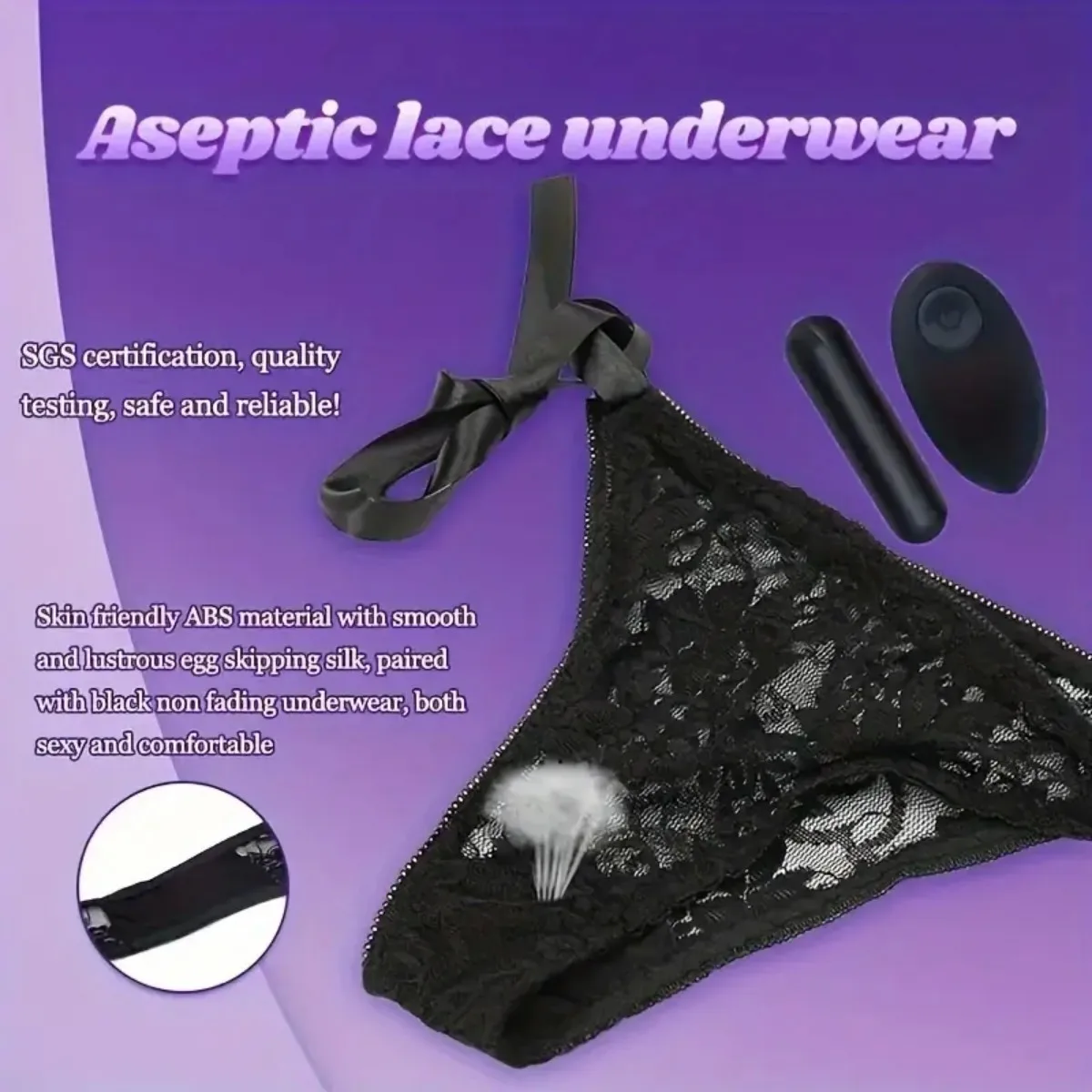 سراويل يمكن ارتداؤها مع هزاز، جهاز التحكم عن بعد البظر هزاز G-بقعة هزاز غير مرئي لعبة الجنس الإناث الكبار