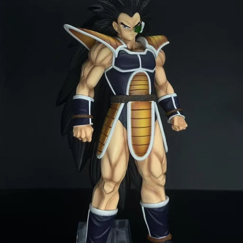 

32 см Dragon Ball GK Raditz Ginyu Battle Suit Super Saiyan Рисунок Модифицированный Repaint Brother Goku Орнамент Подарок