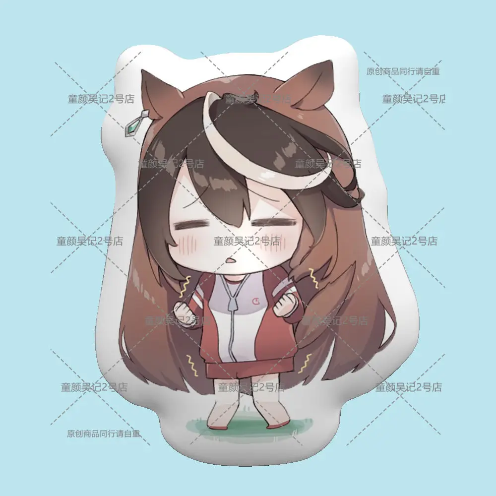 35/40/45cm Anime Umamusume: Pretty Derby  Tokai Teio Plush Cushion Soft Stuffed Cushion Kids Plushie Pillows Sofa Bed Gift