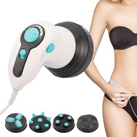 4 IN 1 Infrared Electric Anti-Cellulite Massager gun Body Slimming&Relaxing Muscle 3D Roller Device Weight Loss Fat Remove