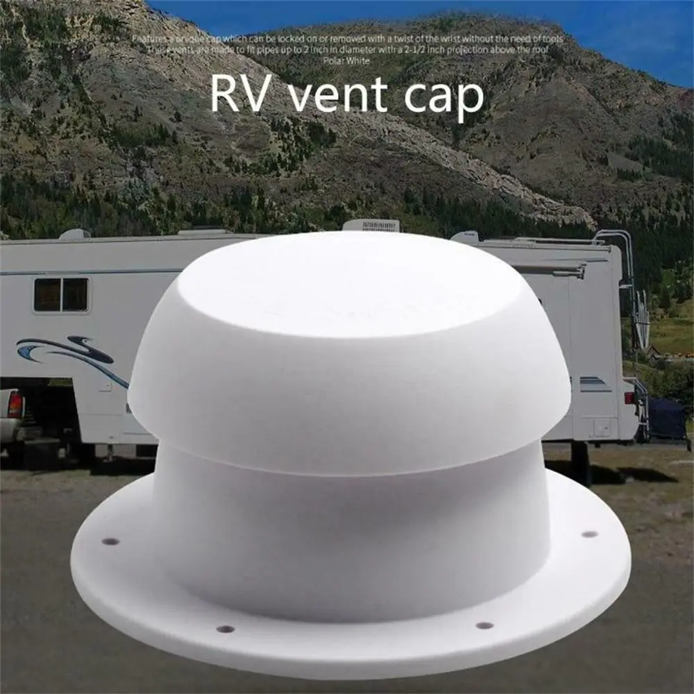 Car Accessorie Exhaust Fan Vent Air Round RV Roof Ventilation Cap Motorhome Mushroom Head Shape