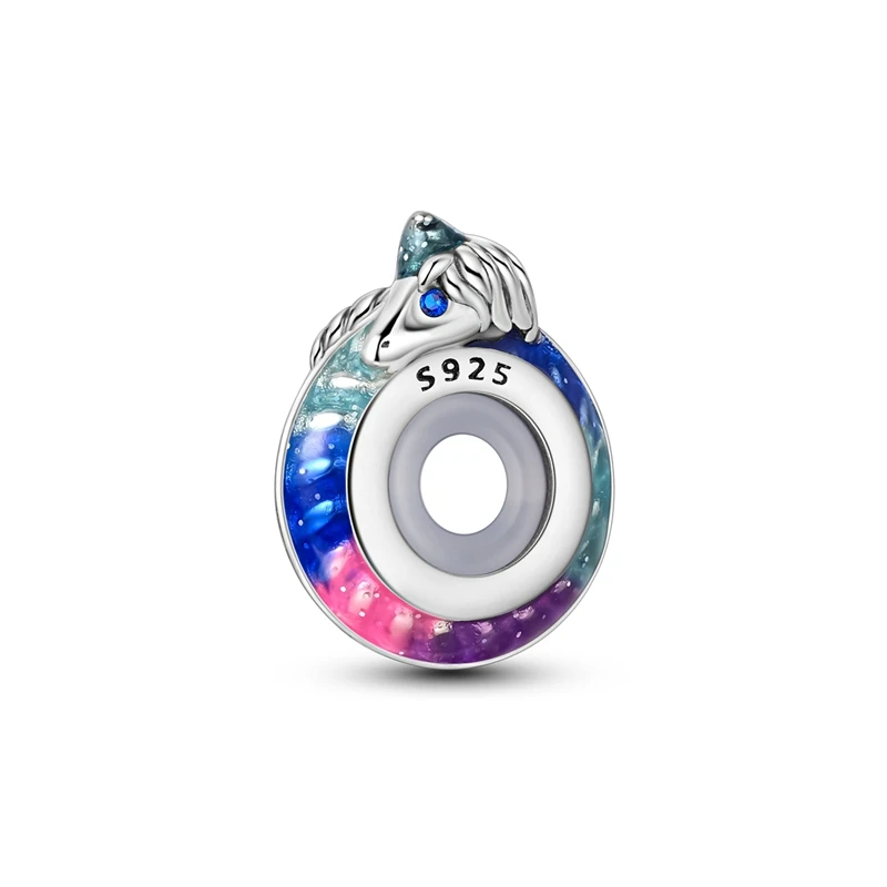925 Sterling Silber Silikon Spacer Stopper Perlen Charms Schmuck Fit Original 925 Armband Für Frauen DIY Geschenk Party