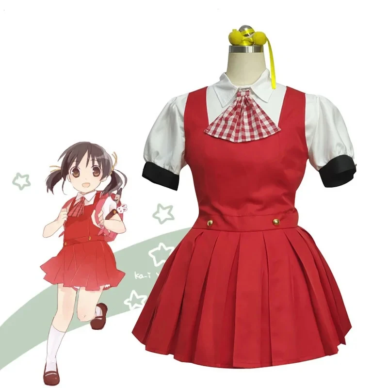 

❤2026★ Vtuber Kaai Yuki Cosplay Costume Yuki Red Strap Dress Recruit Cosplay Virtual Singer Women Halloween Carnival Party Cost❤