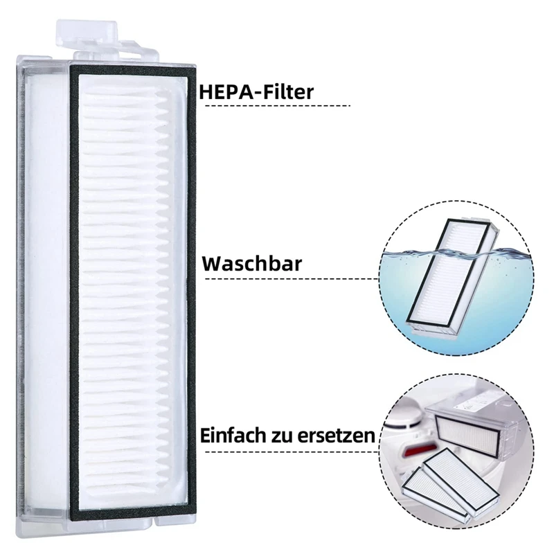 Сменные боковые щетки для фильтра HEPA Roborock Q7 Q7 Max Q7 Max +