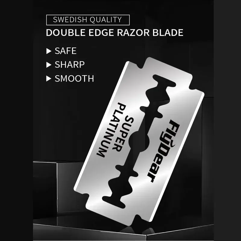 10-100PCS Männer Rasieren Rasiermesser mit Klinge Splitter Klapp Rasieren Messer Gesichts Haar Edelstahl Rasiermesser Halter rasieren