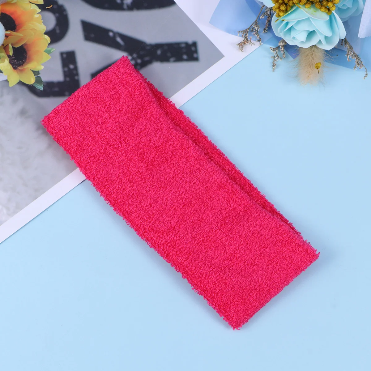 

Yoga Headband Adjustable Microfiber Cotton Cloth For Women Sports Sweatbands Spa Facial Make Up Wrap Reusable Washable