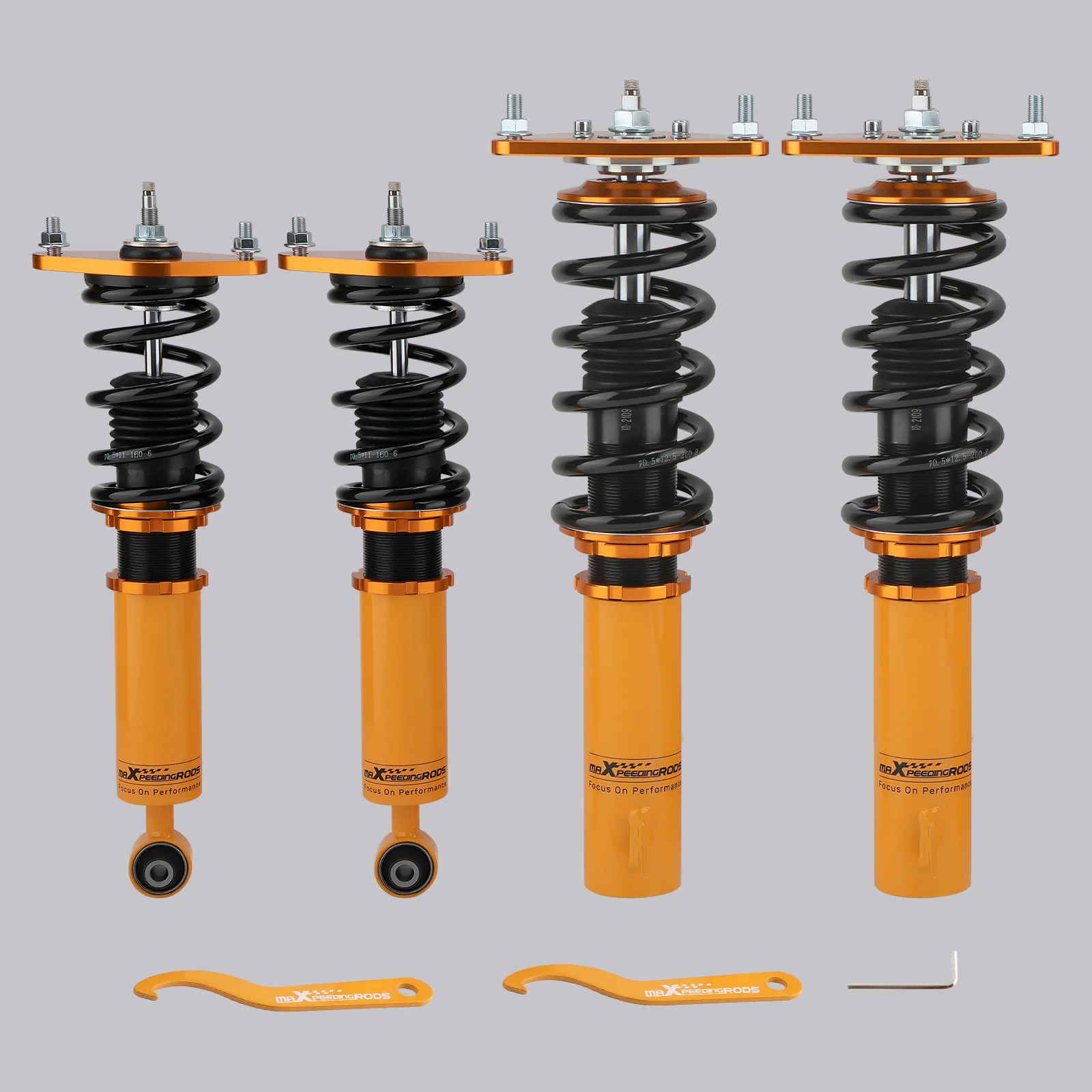 Maxpeedingrods Full Damping Coilover Suspension For Subaru Forester SJG SJ5 Adjustable Shocks Absorber