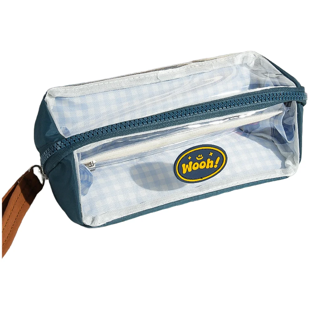 Everyday Pencil Case Built with Reinforced Composite Oxford Fabric Offering Durability and Convenient Portability