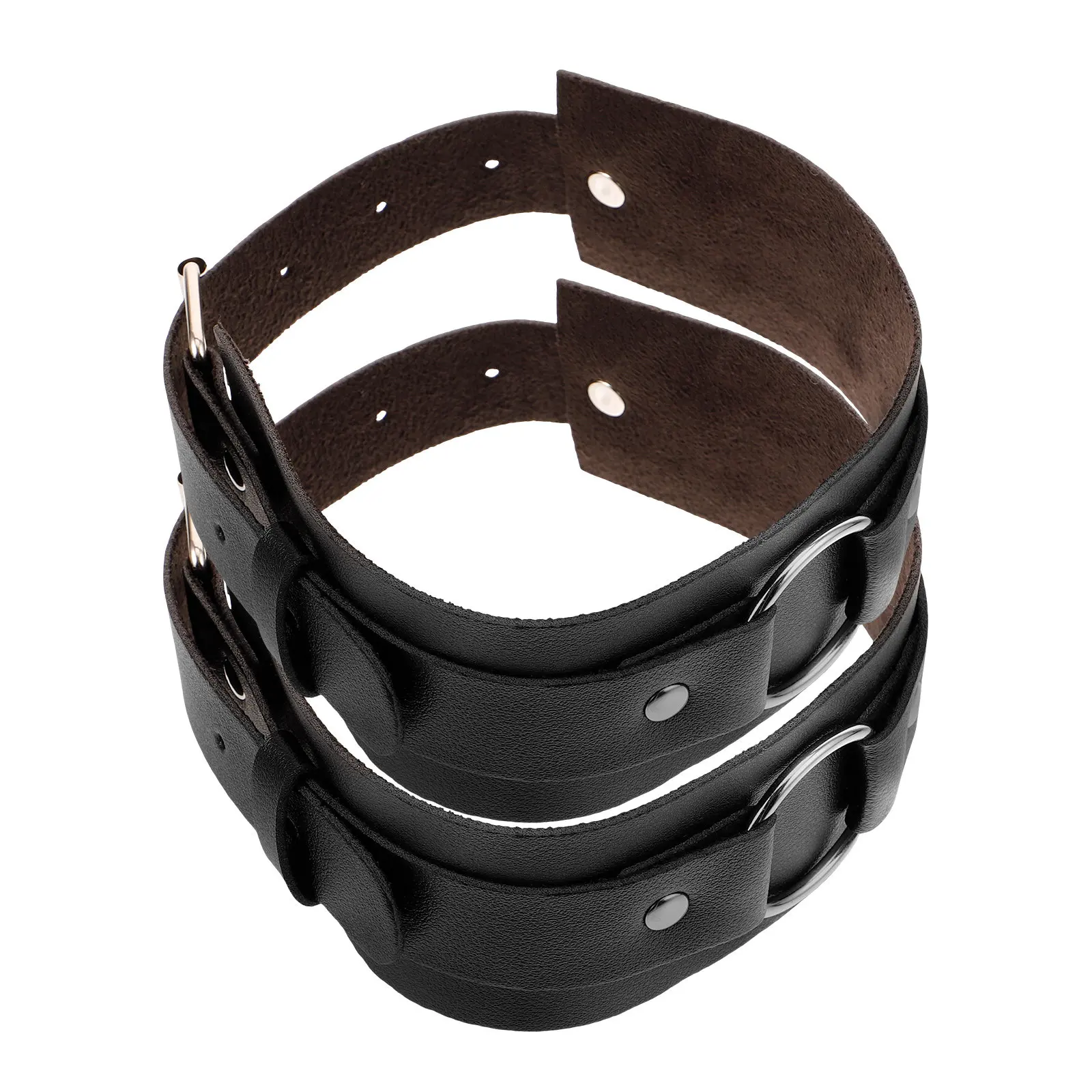 

Arm Cuff for Men Punk Style Adjustable Sleeve Garter Armband Wristband Accessory Fashion Biker Bracelet