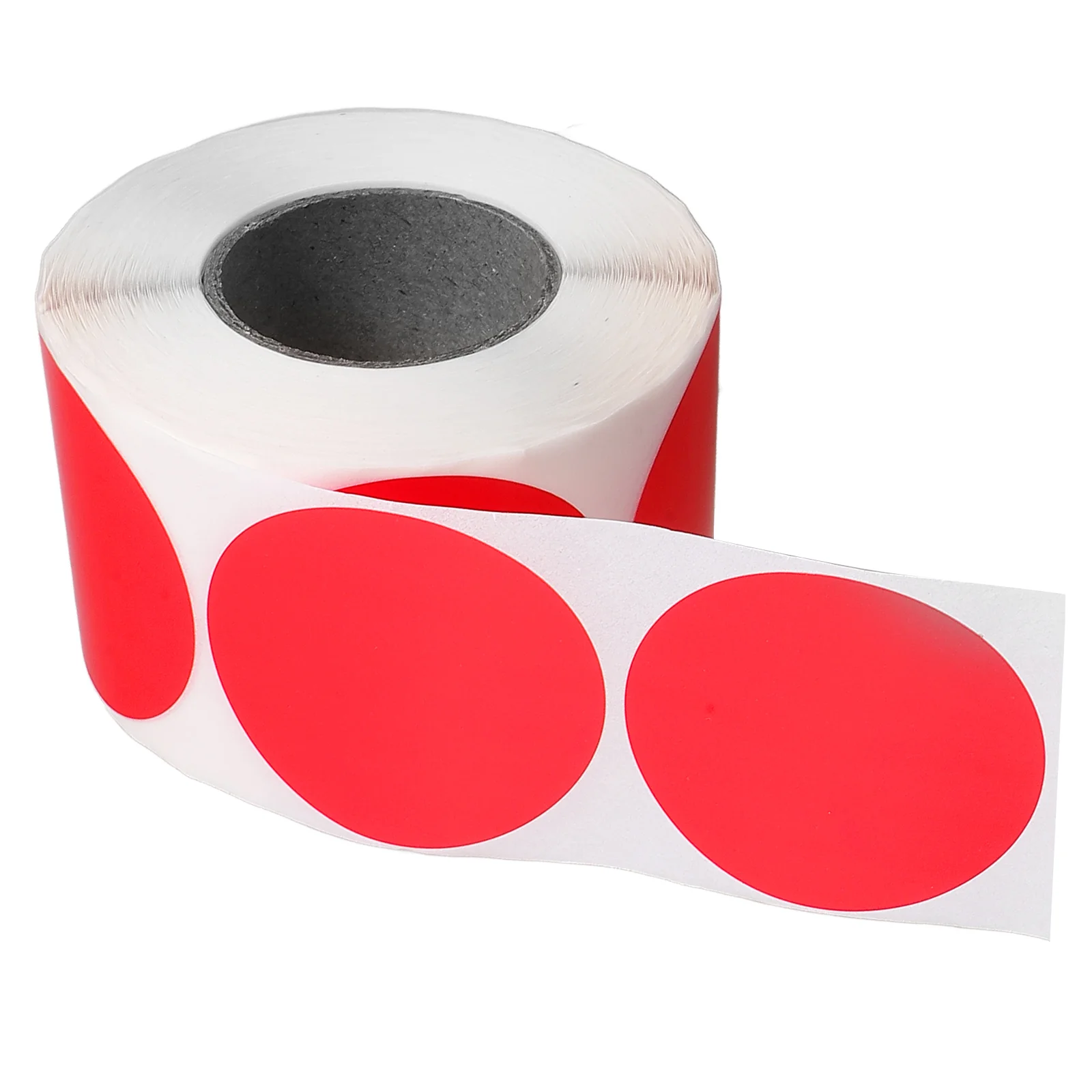 

Sticker Sticky Label Circle Stickers Blank Name Labels Printer Paper Self-adhesive Thermal Office Food