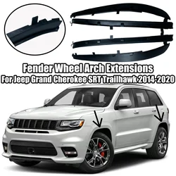 New Wheel Fender Arch Extensions Mudguard Eyebrow For Jeep Grand Cherokee 2012 2013 2014-2021 Car Accessories  Body Kit 4PCS