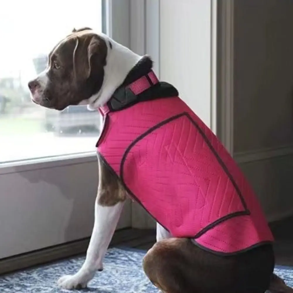 Dog Anxiety Jacket Calming Shirt, Elastic Reflective Breathable Vest for Dogs Cats