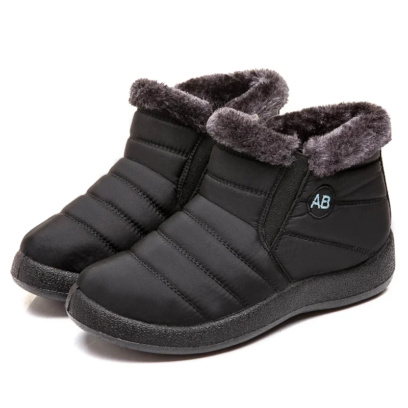 YAERNIWomen stivali nuovi stivali da neve impermeabili per scarpe invernali donna Casual leggero caviglia Botas Mujer stivali invernali caldi