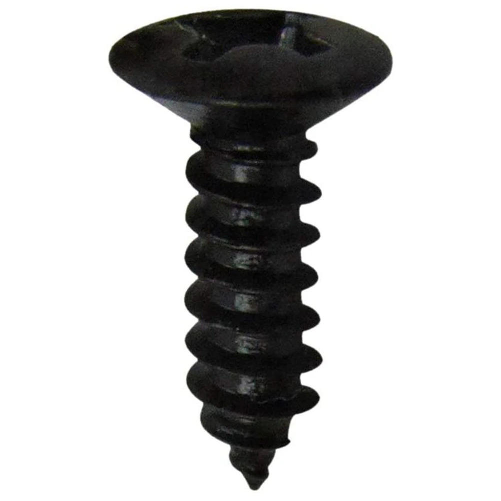 100 Pcs Guitar & Bass Pickguard Screws for Strat & Tele,Black