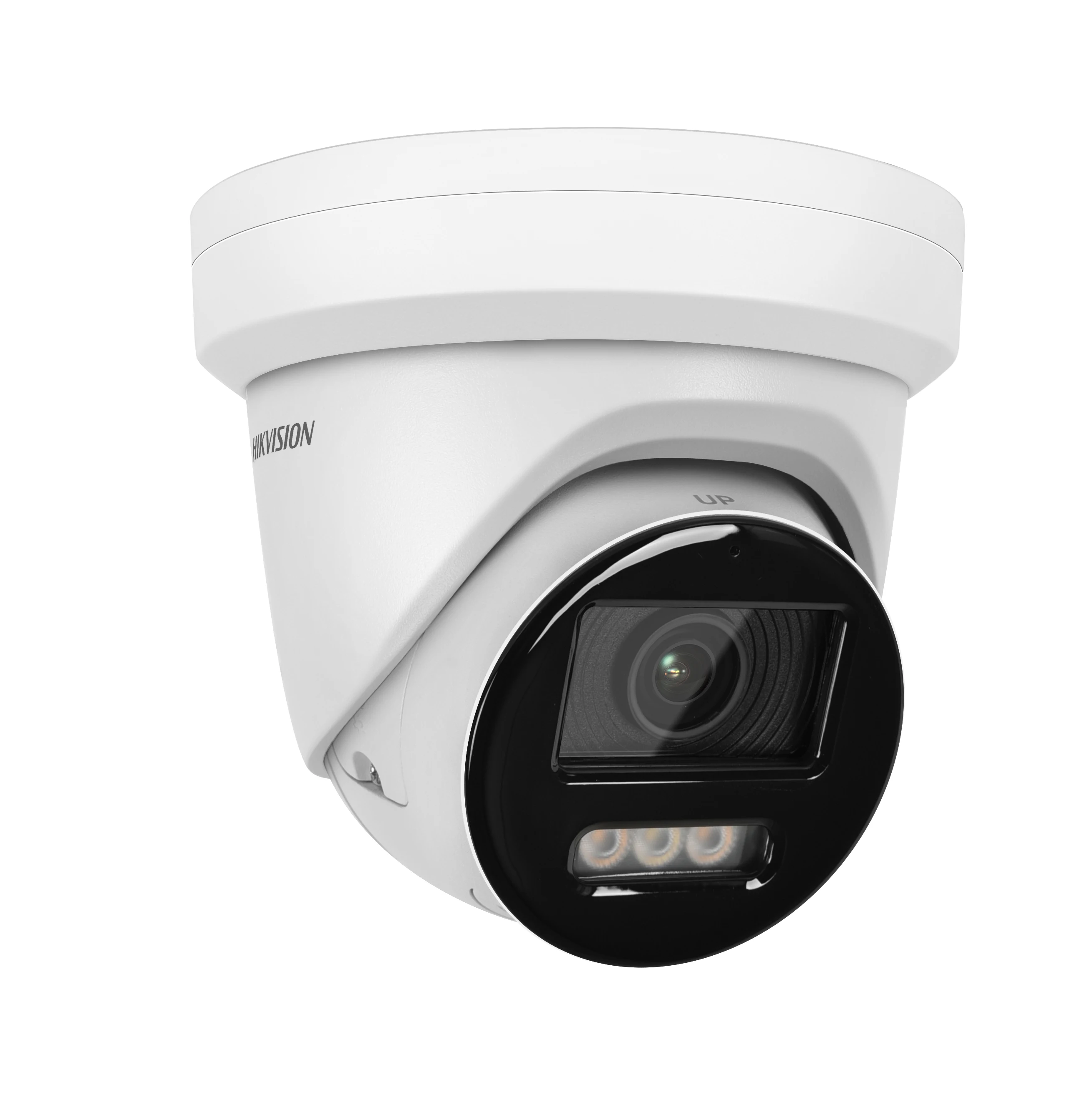 Imagem -03 - Hikvision-câmera ip Ds2cd2347g2-lsu sl 4mp Colorvu Torre Luz Estroboscópica Aviso Sonoro Microfone Embutido Alto-falante Vigilância por Vídeo