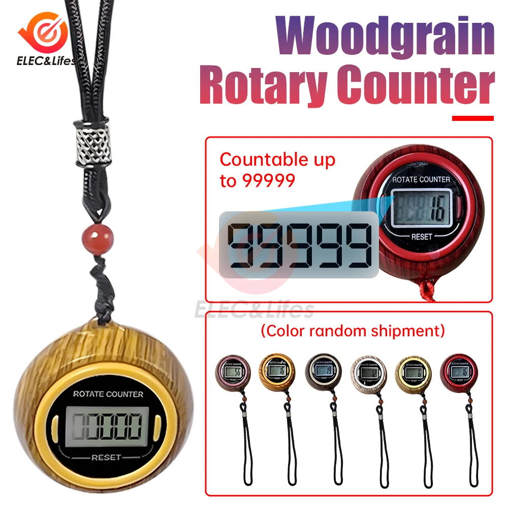 Mini Hand Counter Portable Digital Counter Lcd Digital Electronic Rosary Beads Tally Toy for Meditation Muslim Prayer New