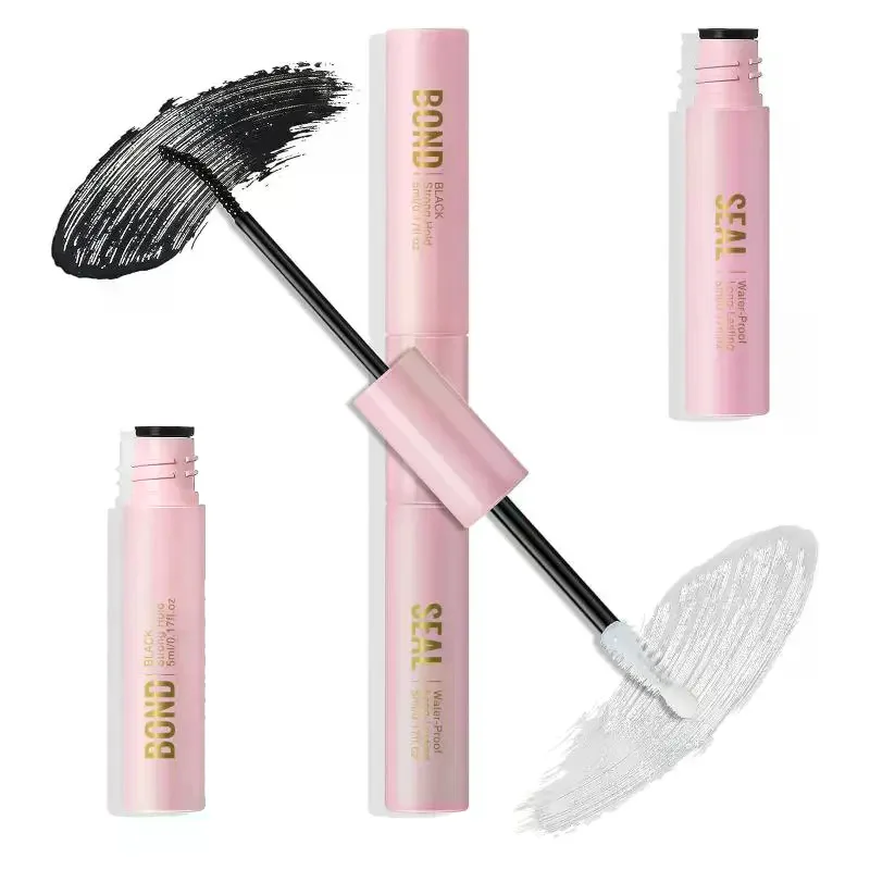 Glue False Eyelashes New Double Heads 2 In 1 Bond And Seal Lash Glue ,Waterproof Long Lasting DIY Cluster Eyelash Glue Cosmetics