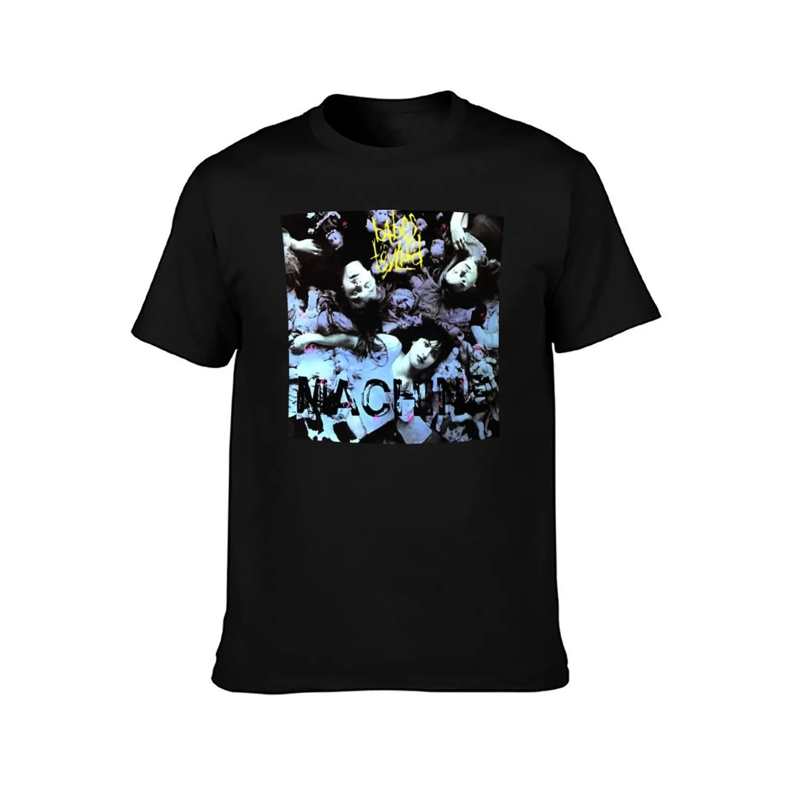 _spanking machine_ T-Shirt Summer Casual Cotton Tee Oversized Streetwear Tops Vintage Graphic Print Loose Fit Short Sleeve