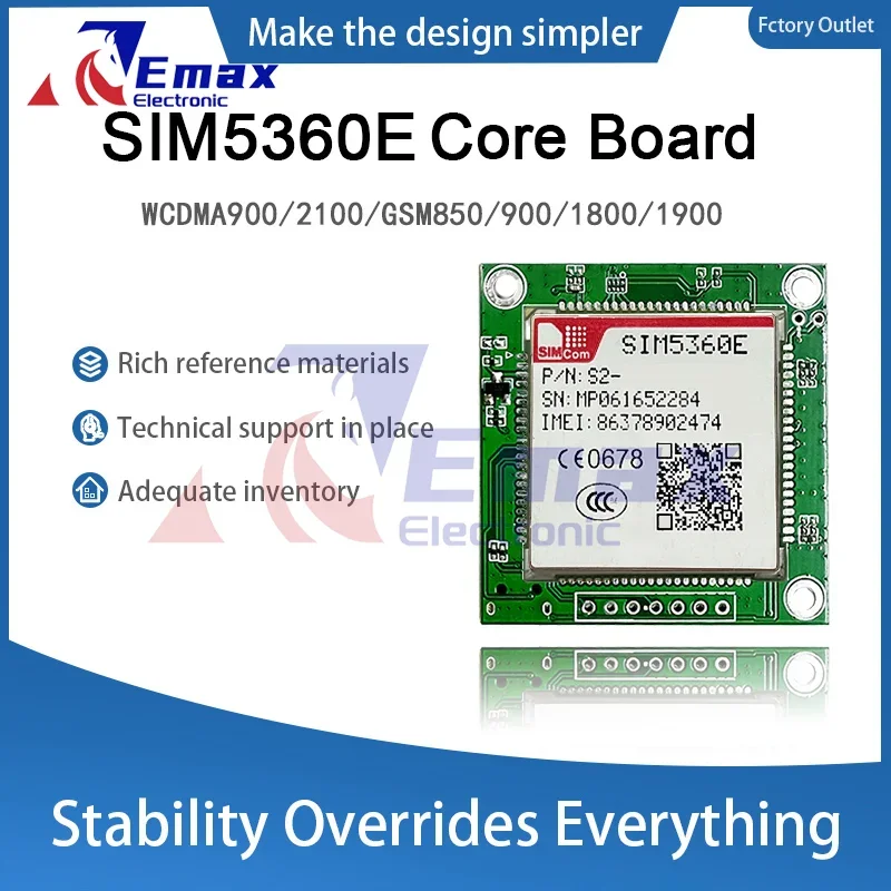 

Основная плата SIMcom SIM5360E Плата разработки SIM5360E WCDMA900/2100/GSM850/900/1800/1900