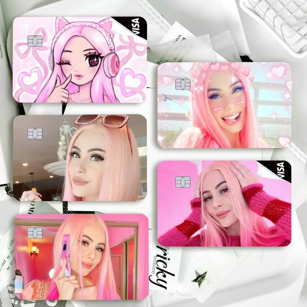 Leah Ashe  Waterproof Film Skin Cover Credit Card Stickers Debit Front Bank Bus Pass