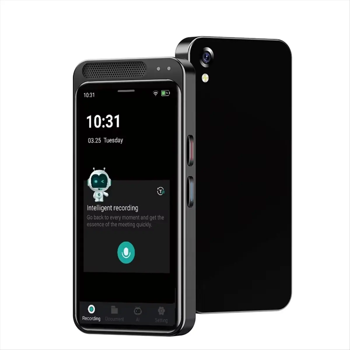 L73A NEW Portable Smart AI Translator Device 16+64G APP Online Offline 134 Language for Business Meetings Photo Voice Recorder