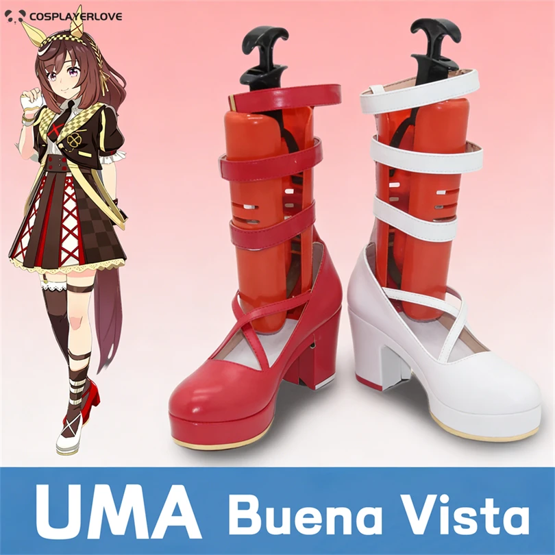 

Ботинки Uma musume Pretty Derby Buena Vista на Хэллоуин, изготовленные на заказ для вас