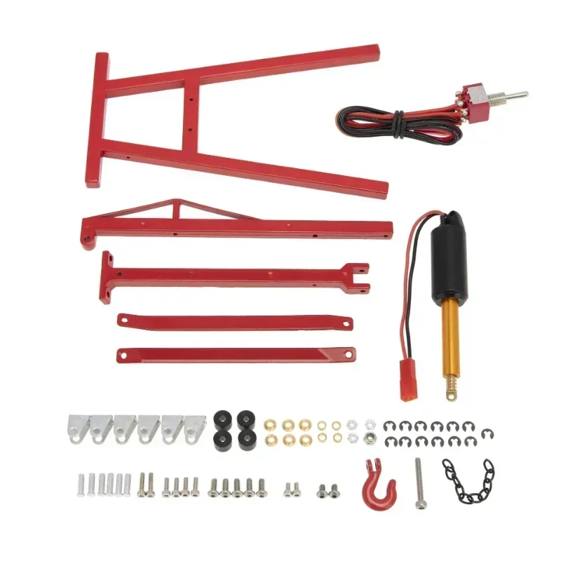 Gancio motore Paranco elettrico Jack Modello di simulazione 1/10 Garage Series Decorazioni per auto RC per modello 1/10 1/8