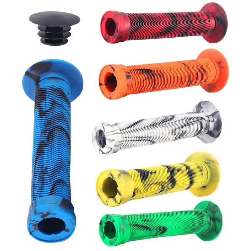 

Cycling Handlebar Grips Shock Absorbing 2PCS Bicycles Grip Protector Riding Handle Non-slip Handlebar Grips For Enhanced Control