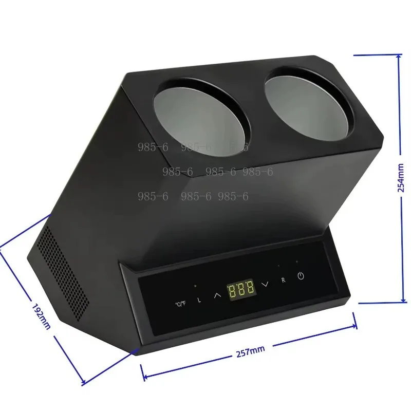 Rapid Cooling Red Wine Cooler, Stainless Steel Electronic Ice Chiller with Temperature Adjustment Function