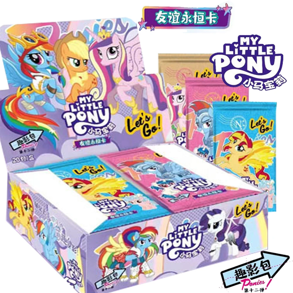 My Little Pony Cards Friendship Eternal Humorous Harmonious Protagonist Twilight Sparkle Genuine Exquisite Card Birthday Gift