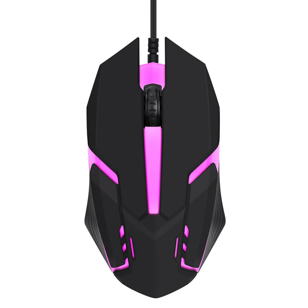 2021 Hot Sale Ergonomic RGB Wired Portable USB Gaming Optical Mouse for Desktop Computer Notebook Laptop