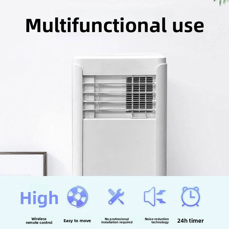 Chigo 12000BTU Portable Air Conditioner Cooling Heating Mobile AC R410a Compressor Freestanding Unit with Remote Control