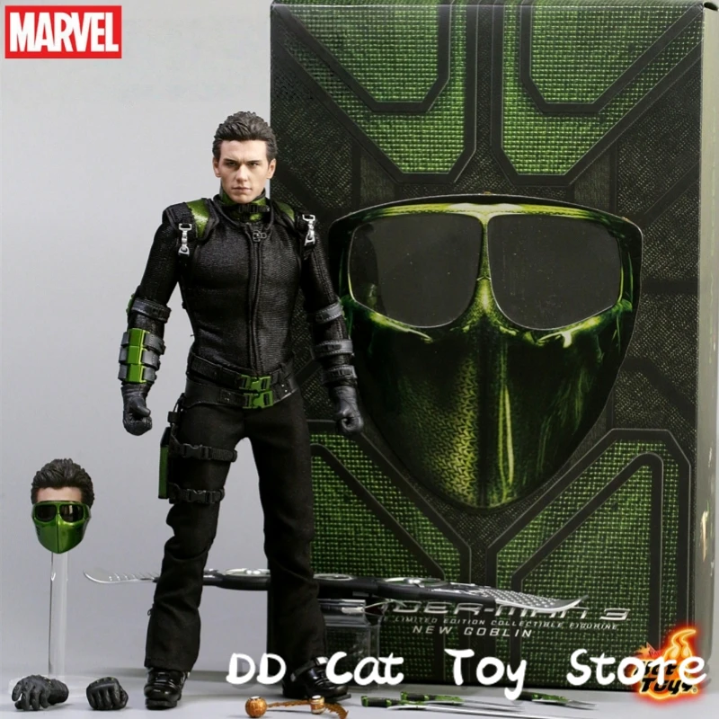 

В наличии Оригинальная коллекционная фигурка HOTTOYS HT 1/6 MMS151 Spider Man 3, новый гоблин, маленький зеленый гоблин, масштаб 1/6, коллекционная фигурка