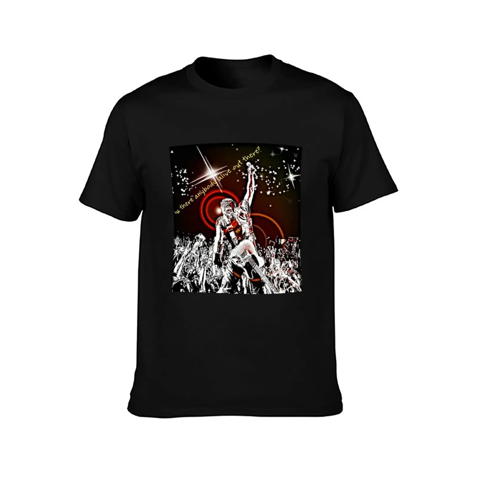 Springsteen Tribute, Is There Anybody Alive Out There? WallsOfFameAust T-Shirt Summer Holiday Casual Tee T-Shirt