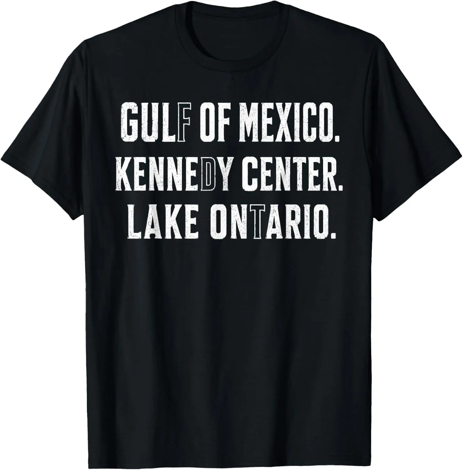 Vintage Gulf Of Mexico Kennedy Center Lake Ontario T-Shirt Cute Halloween Pumpkin Short-Sleeve Tee: Fun, Breathable, Pure Cotton, Stylish—Perfect for Sports, Lounging, or Casual Wear.