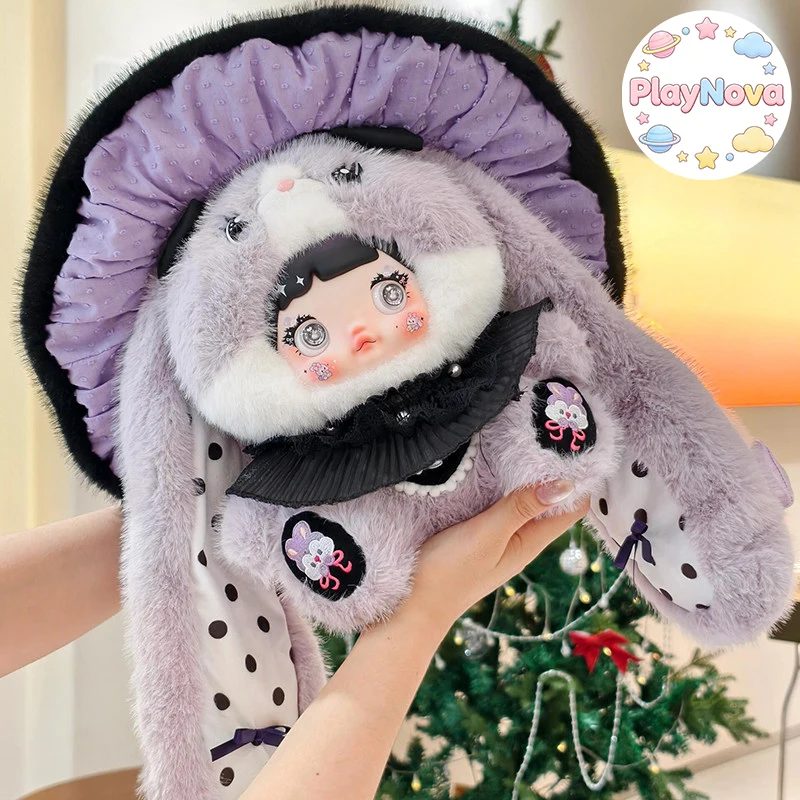 

New Genuine Nommi Blind Box 400% Overall Mushroom Plush Ornament Doll Doll Girl Gift Original Packing Reinforced Packaging