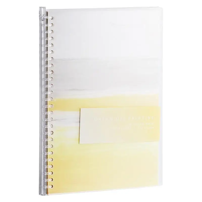 Planner Notebook ที่ถอดออกได้ Journal Notepad Travel โน้ตบุ๊คเรียงรายโน้ตบุ๊คกระดาษหนาเกลียวปกแข็ง Journal Notepad สําหรับ