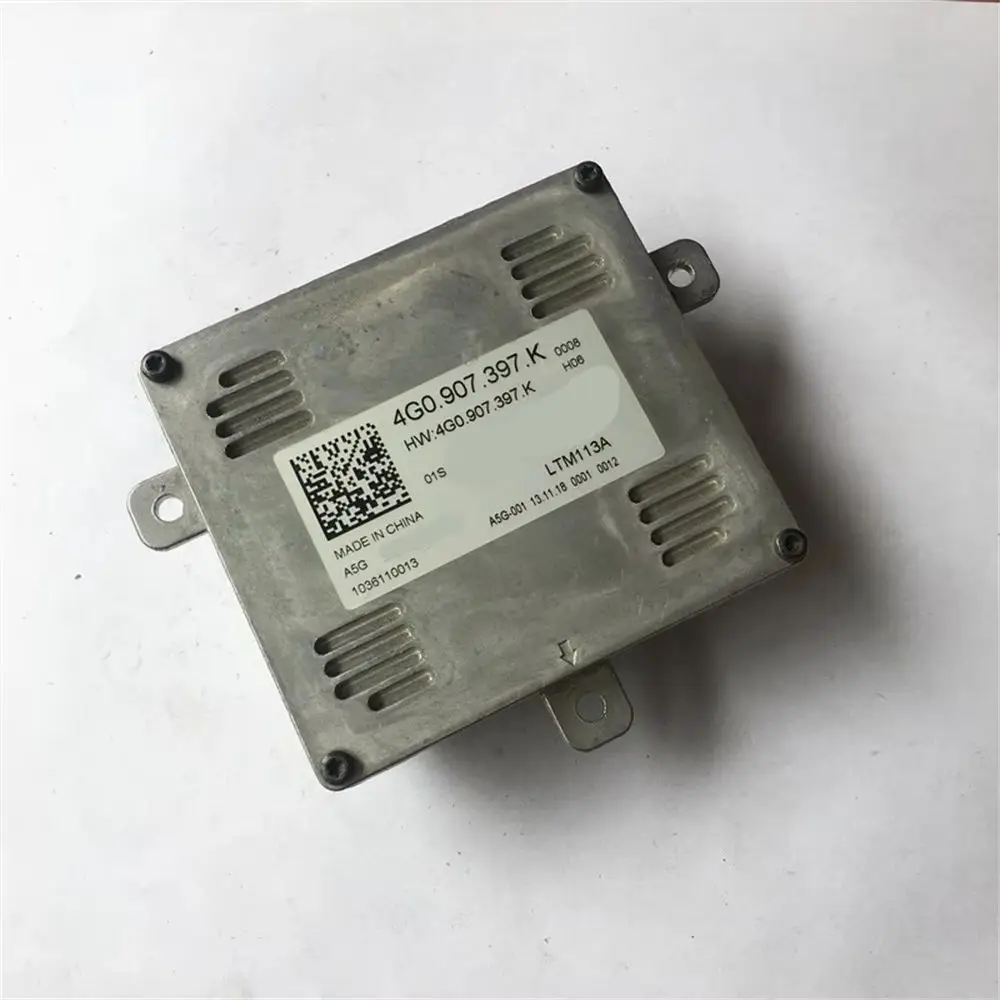 

4G0907397K Оригинальный 4G0.907.397.K Модуль драйвера светодиодной фары HID Балласт дневного света 4G0 907 397 K Автомобильные аксессуары для VW