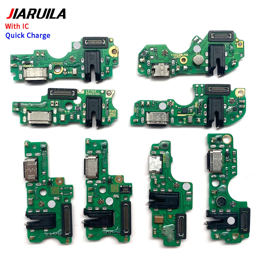 50Pcs，USB Charger Port Microp Dock Connector Board Flex For Infinix Camon 18T 20 Pro Ck6n Ck7N Tecno Pop 7 BF6 Pova 3 5G Neo 2