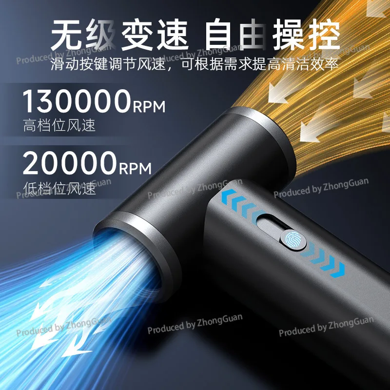 Violent Turbo Fan, Handheld Rechargeable Violent Fan, Outdoor Portable High-power Hair Dryer