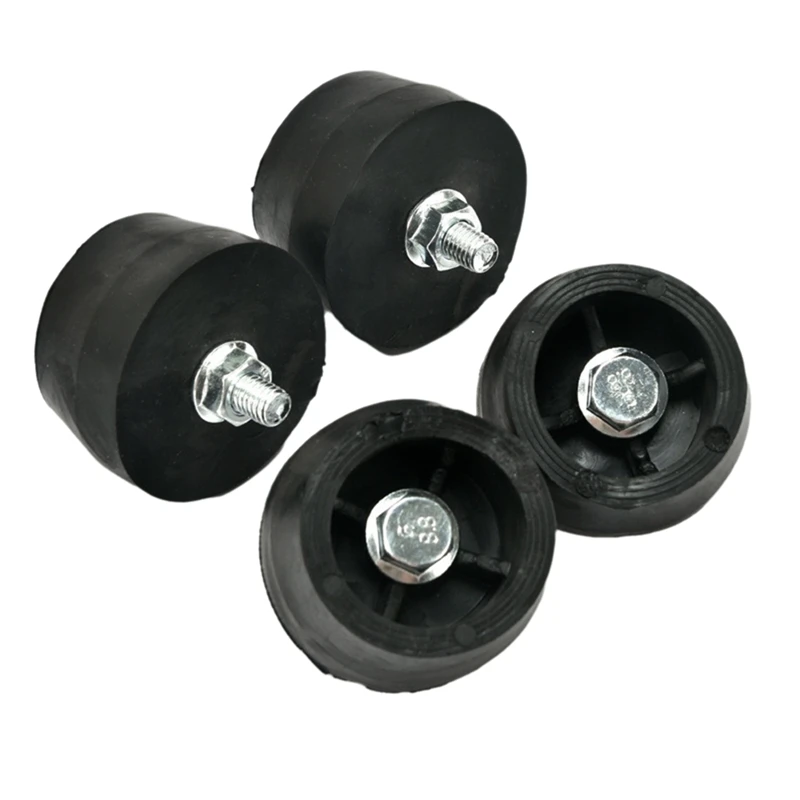 M8 Rubber Studs Shock-Absorber Anti-Vibration Isolator Mounts, Rubber Cylindrical Vibration Isolation Mount