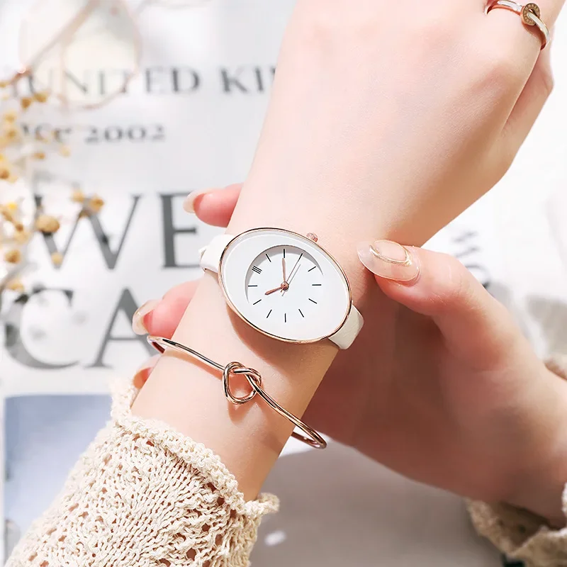 Fashion Watch for Women Leather Wristwatch Women Quartz Watches Clock Female Pointer Watch Gift Reloj Mujer Relogio Feminino