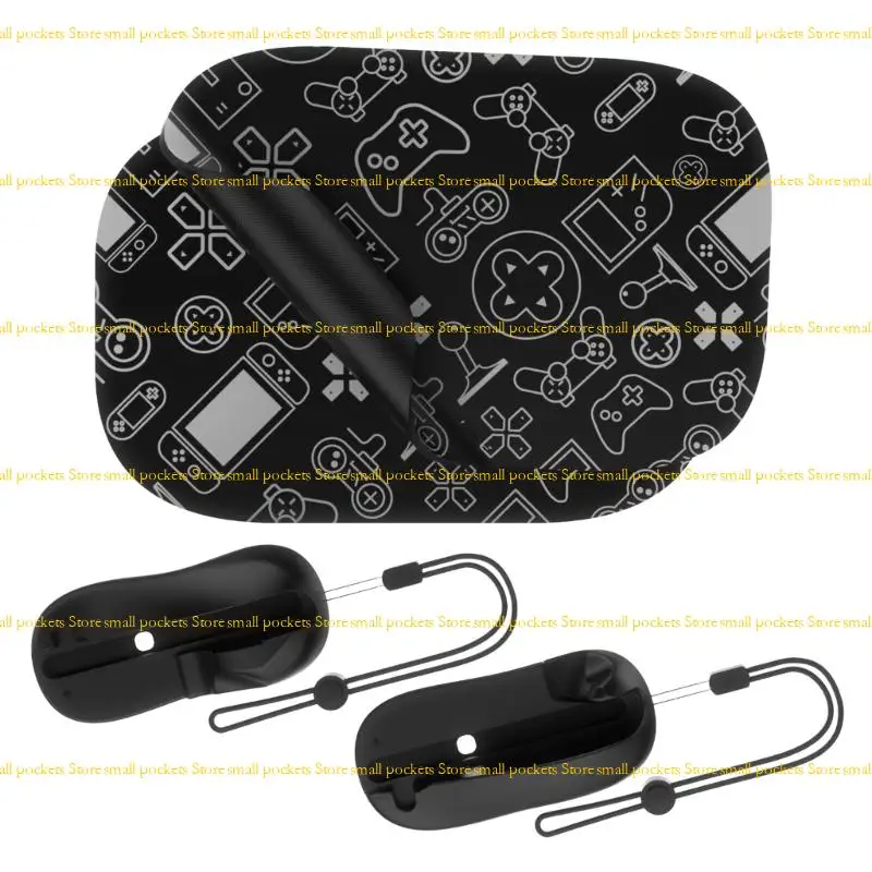 R1WD 1 Set Gaming Controller Mouse Grip Mouse Mouse لـ NS2 يمين Gamepad Mouse مع Mousepad #3