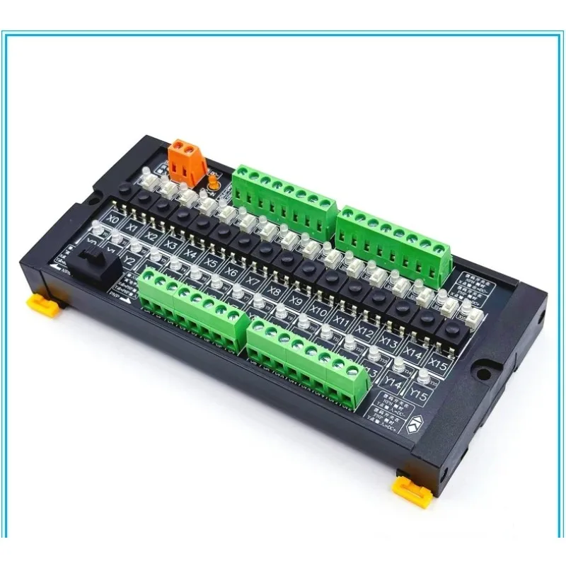 PLC Test Board 16-channel Input and Output Debugging Module Is Compatible with NPN/PNP Key Board