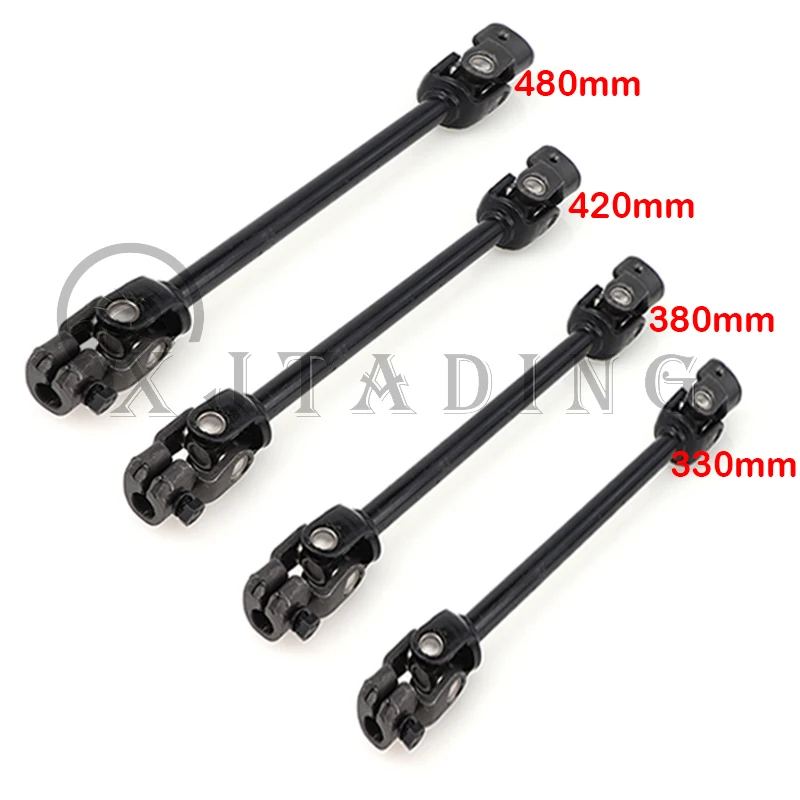 330mm 380mm 420mm 480mm 30T 15mm wałek przekładnia kierownicy ze wspomaganiem zębatka golonka do chin ATV gokart części Quad Buggy