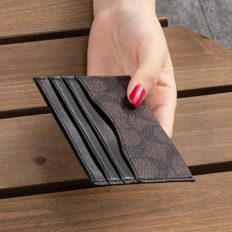 Card bag Women's Purse fashion ultra-thin High Quality card sleeve high-grade driver's license wallet bag card holder  purse