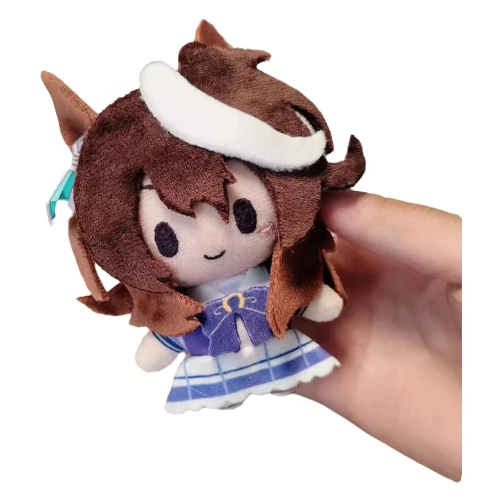 10cm Pretty Derby Symboli Rudolf Plush Doll Pendant Mini Stuffed Toys Fans Collect Birthday Gift Oguri Cap Peripherals Toys