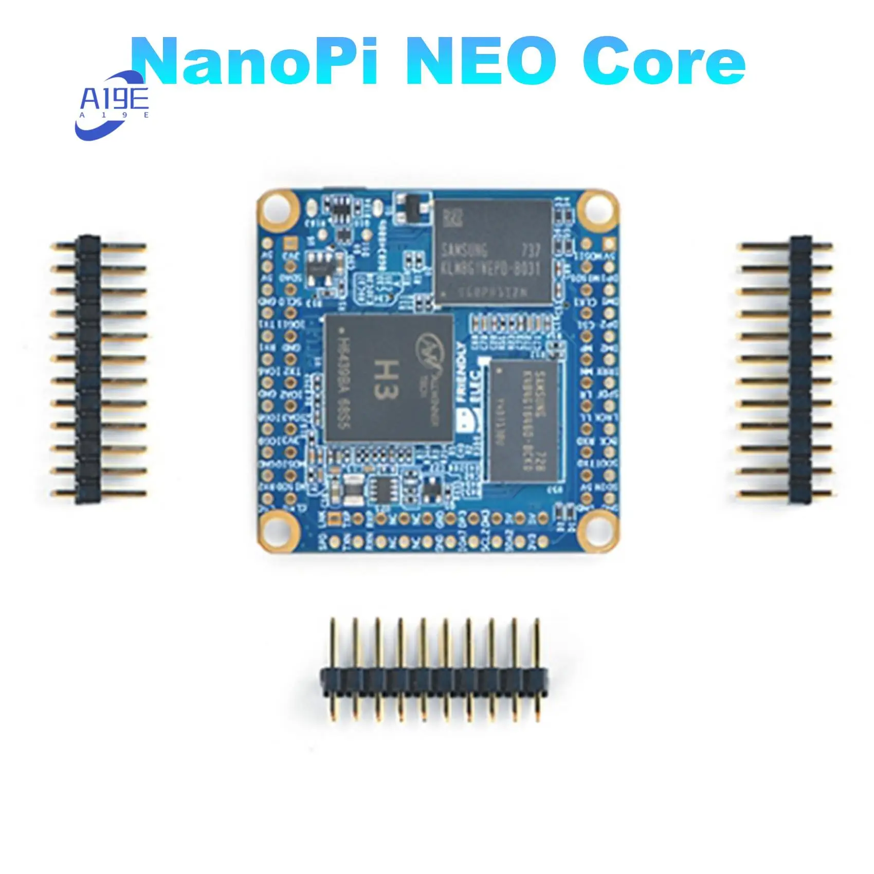

A19E-Nanopi NEO Основная плата Iot Макетная плата DDR3 RAM Allwinner H3 Четырехъядерный процессор Cortex-A7 Ubuntucore
